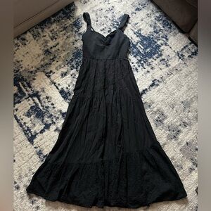 American Eagle Midi Sundress Women’s Size M Black